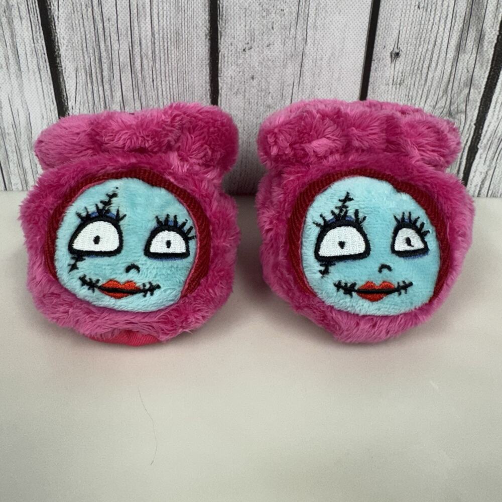 Disney's Nightmare Before Christmas Sally Baby Booties Slippers 0-6 Month Pink